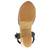 BJORK BJORK MARGARETA Swedish Wood Clog Sandals in Forest Green Oiled Leather