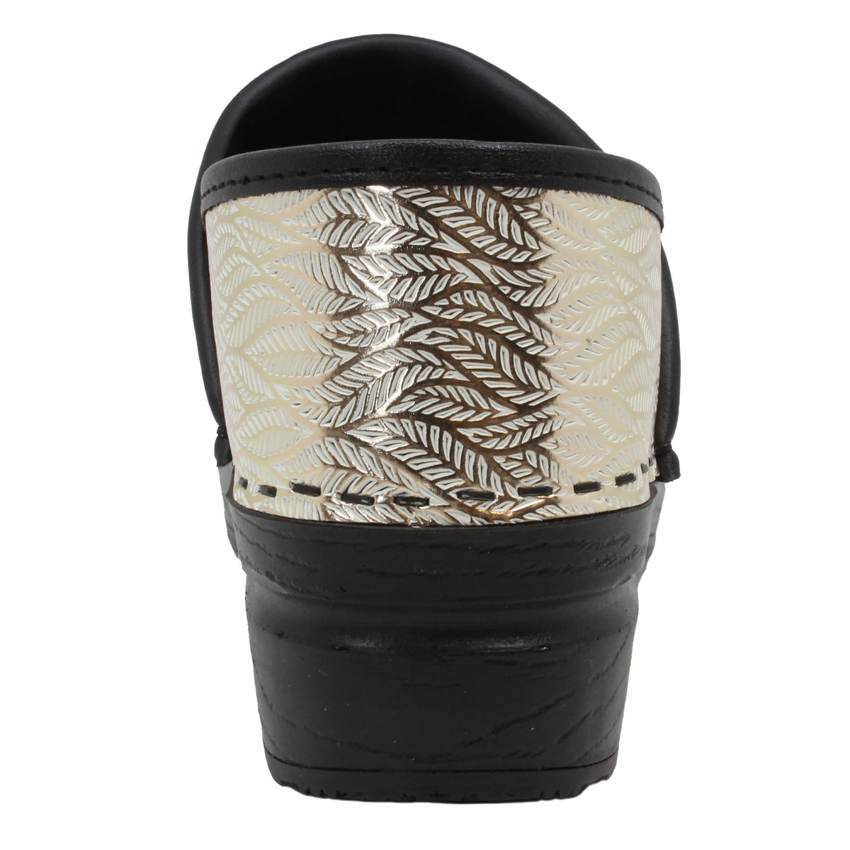 BJORK BJORK PROFESSIONAL Mysa Natural Tooled Leather Clogs