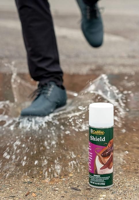 Cadillac cad-shield Cadillac Shield Water and Stain - Leather and Fabric Protector Spray - 5.5 oz