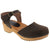 BJORK 654333-3-36 BJORK ALMA Swedish Wood Clog Brown Leather Sandals Brown / EU-36