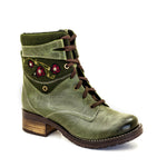 Dromedaris Kara Leather & Burel Wool Boot