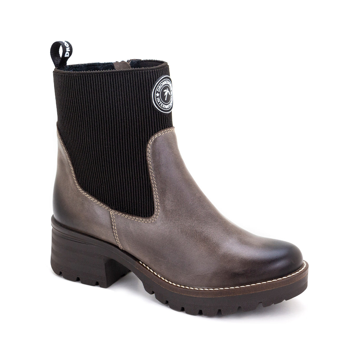 Dromedaris Kat Short Leather Boot