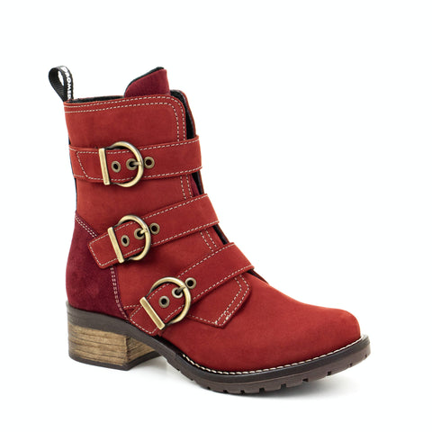 Dromedaris Klara High Ankle Nubuck Leather Boot