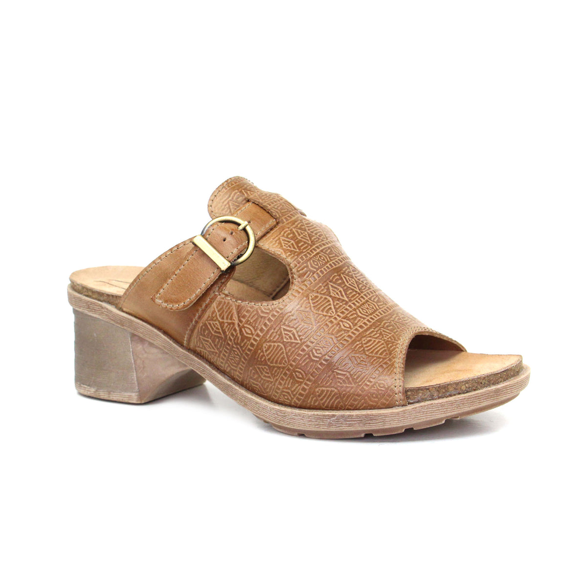 Dromedaris Sharon Leather Mule Sandals