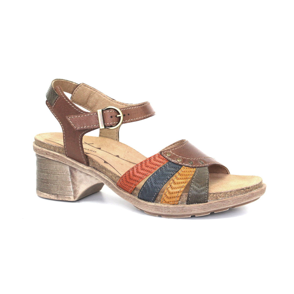 Dromedaris Shelly Leather Sandals