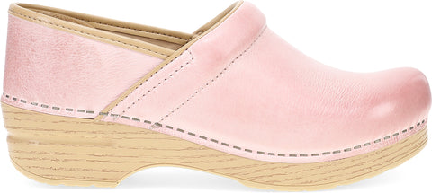 DANSKO Professional Pink Milled Burnished Clog
