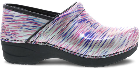 DANSKO XP 2.0 Pastel Blur Print Patent Leather Clogs