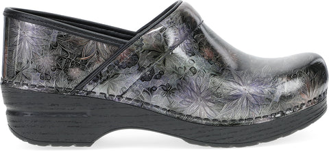 DANSKO Professional Etched Floral Patent Clogs