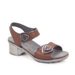 Dromedaris Silvie Adjustable Leather Sandals