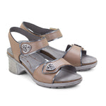 Dromedaris Silvie Adjustable Leather Sandals