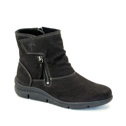 Dromedaris Vida Leather Slouch Bootie
