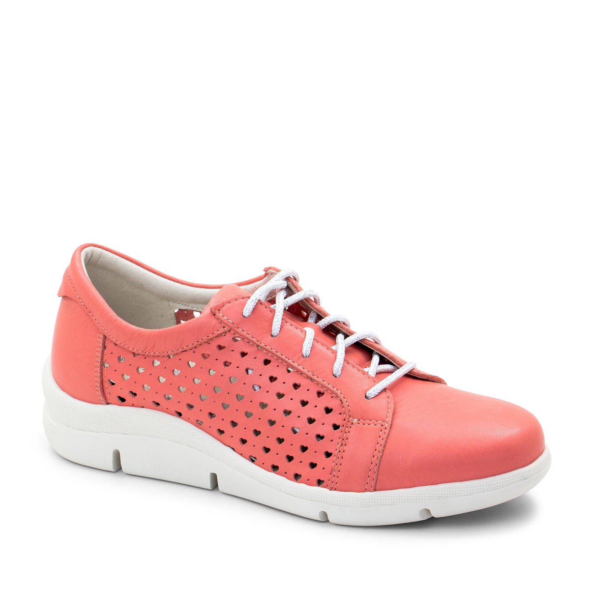 Dromedaris Vivian Perforated Leather Lace-Up Shoe