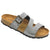 Sanosan 518287-438196-38 SANOSAN Slide Open Back Sandal Sample Sale - SAVE $$$ Eve / Grey Textured / EU-38