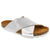 Sanosan 551029-16-38 SANOSAN Slide Open Back Sandal Sample Sale - SAVE $$$ Dara / Silver / EU-38