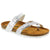 Sanosan 551030-16-40 SANOSAN Slide Open Back Sandal Sample Sale - SAVE $$$ Susy / Silver Combo / EU-40