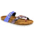 Sanosan 551030-32-38 SANOSAN Slide Open Back Sandal Sample Sale - SAVE $$$ Susy / Purple Combo / EU-38