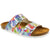 Sanosan 551035-2-40 SANOSAN Slide Open Back Sandal Sample Sale - SAVE $$$ Alana / White Floral / EU-40