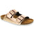 Sanosan 551036-65-38 SANOSAN Slide Open Back Sandal Sample Sale - SAVE $$$ Anaya / Rose Gold / EU-38