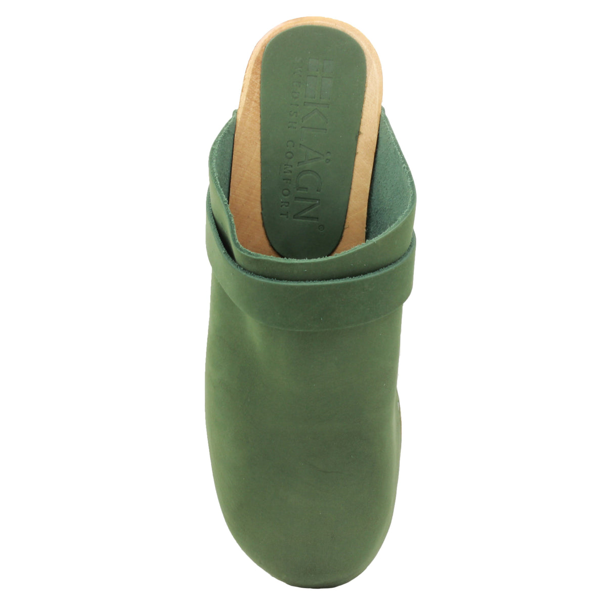 BJORK BJORK TIA Wooden Clogs in Oiled Leather