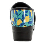 BJORK KLÄGN PROFESSIONAL Citron Printed Leather Clogs