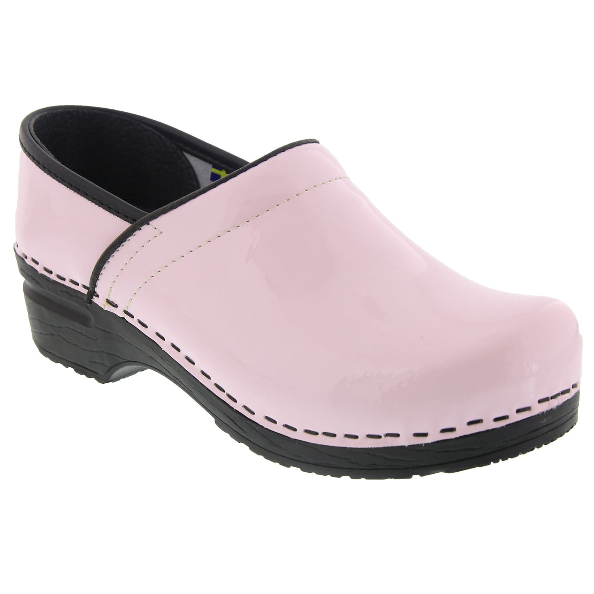 BJORK 757406-13-36 BJORK PRO ELSA Patent Leather Clogs Pink / EU-36