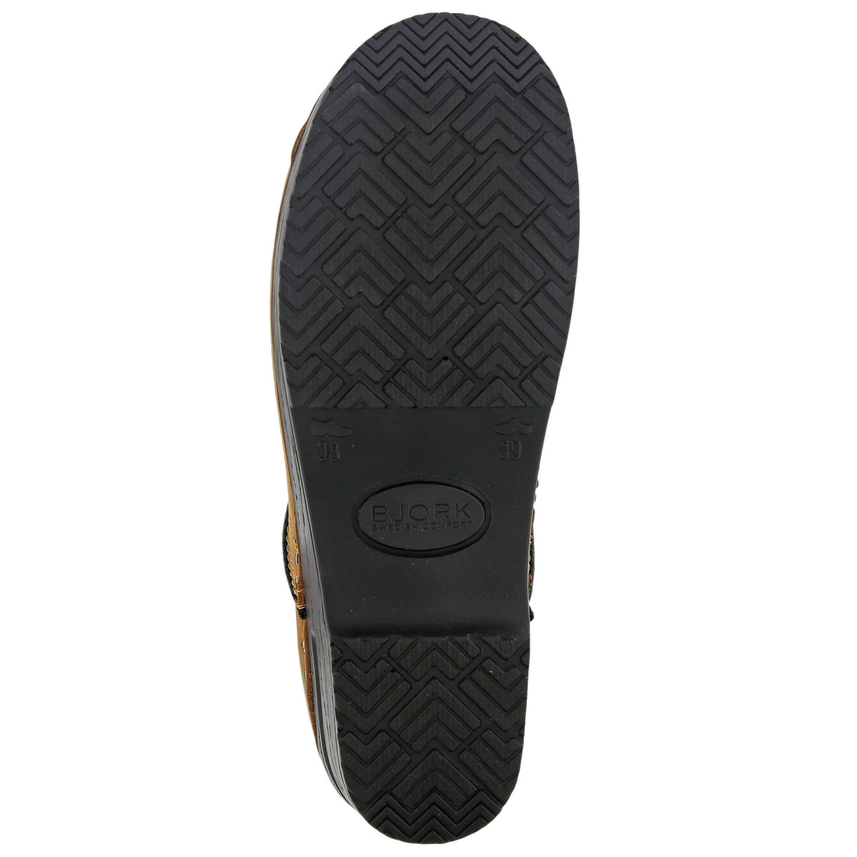 BJORK BJORK PRO LEAH Black Oiled Leather Clogs