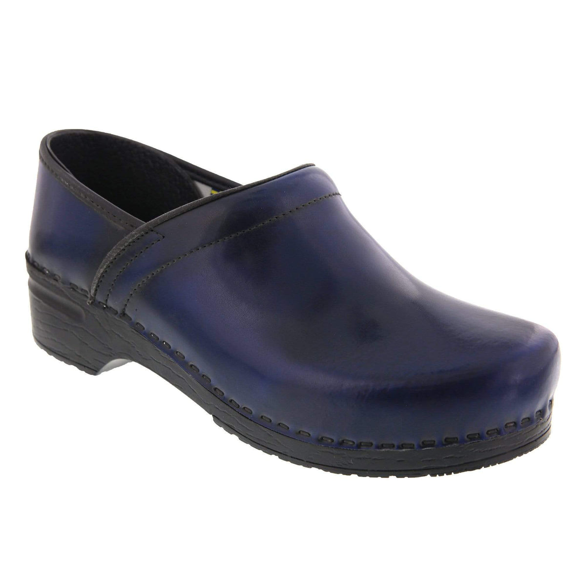 BJORK 757806-29-40 BJORK PROFESSIONAL Men's Cabrio Leather Clogs Navy / EU-40