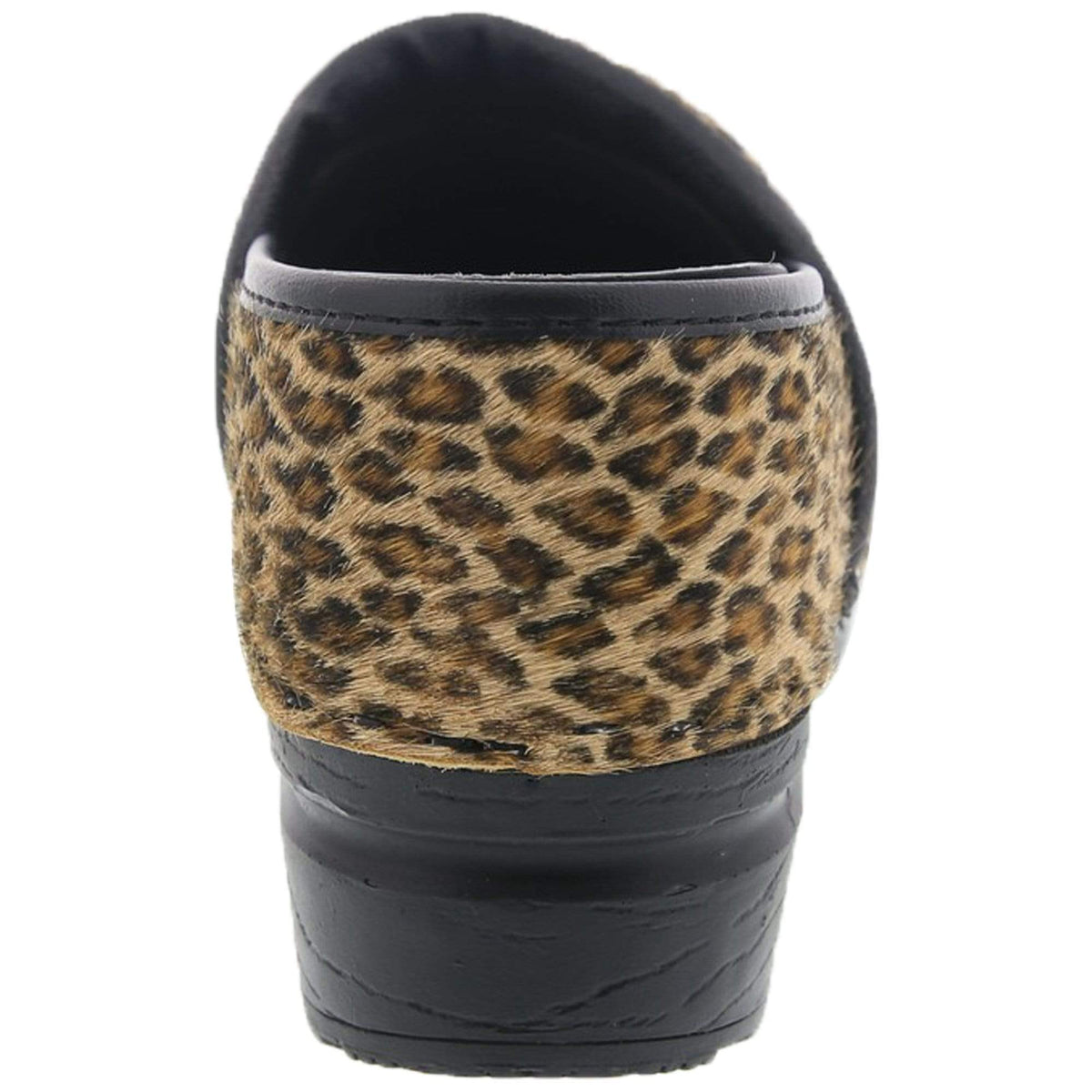 BJORK BJORK PROFESSIONAL Safari Collection Leather Clogs in Leopard