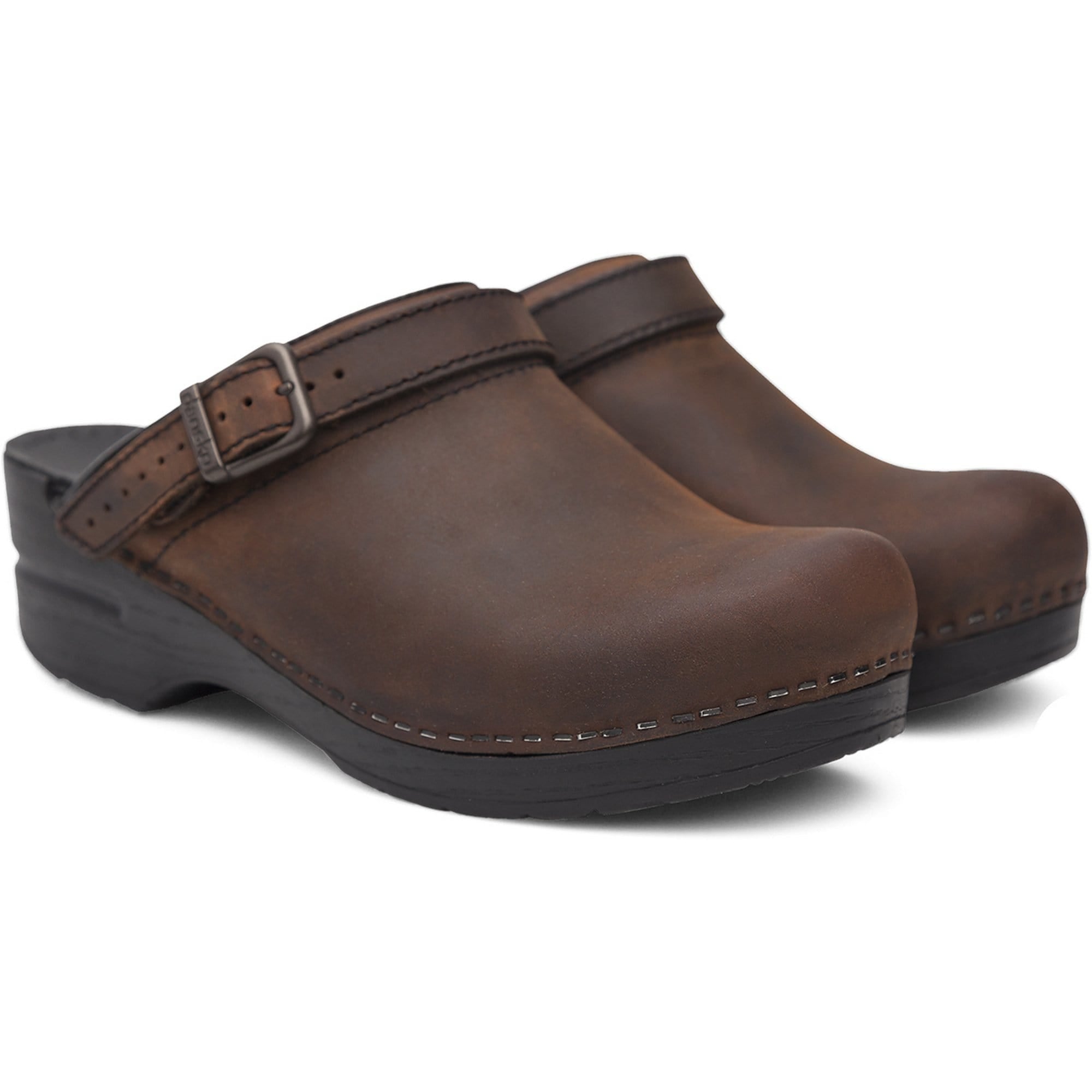 dansko women's ingrid oiled leather clog