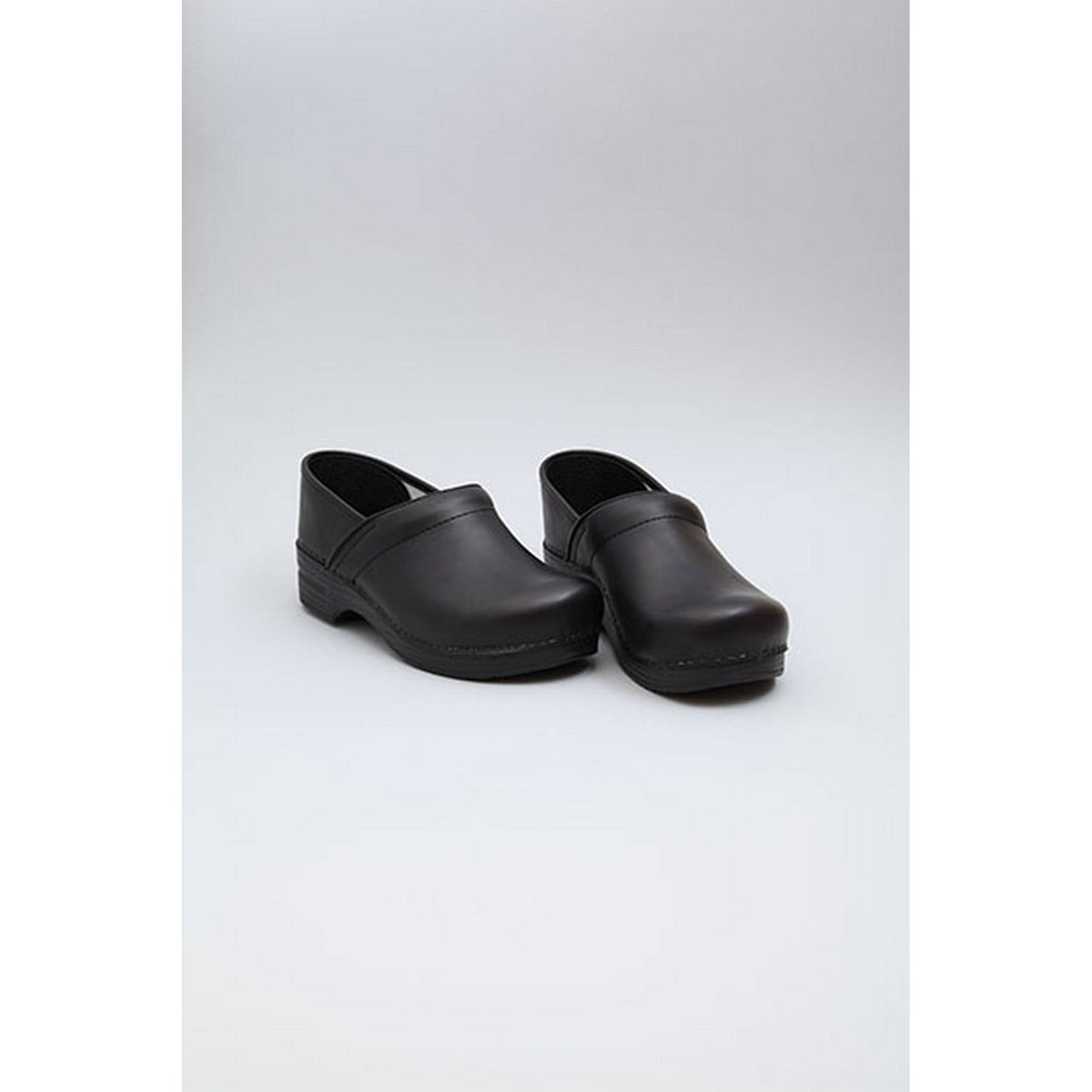 Dansko DANSKO Men's Professional Black Box Leather Clogs