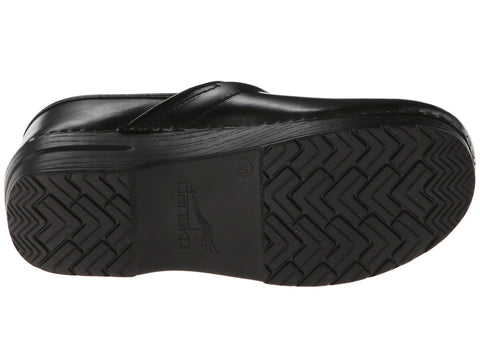 Dansko DANSKO Men's Professional Black Cabrio Leather Clogs