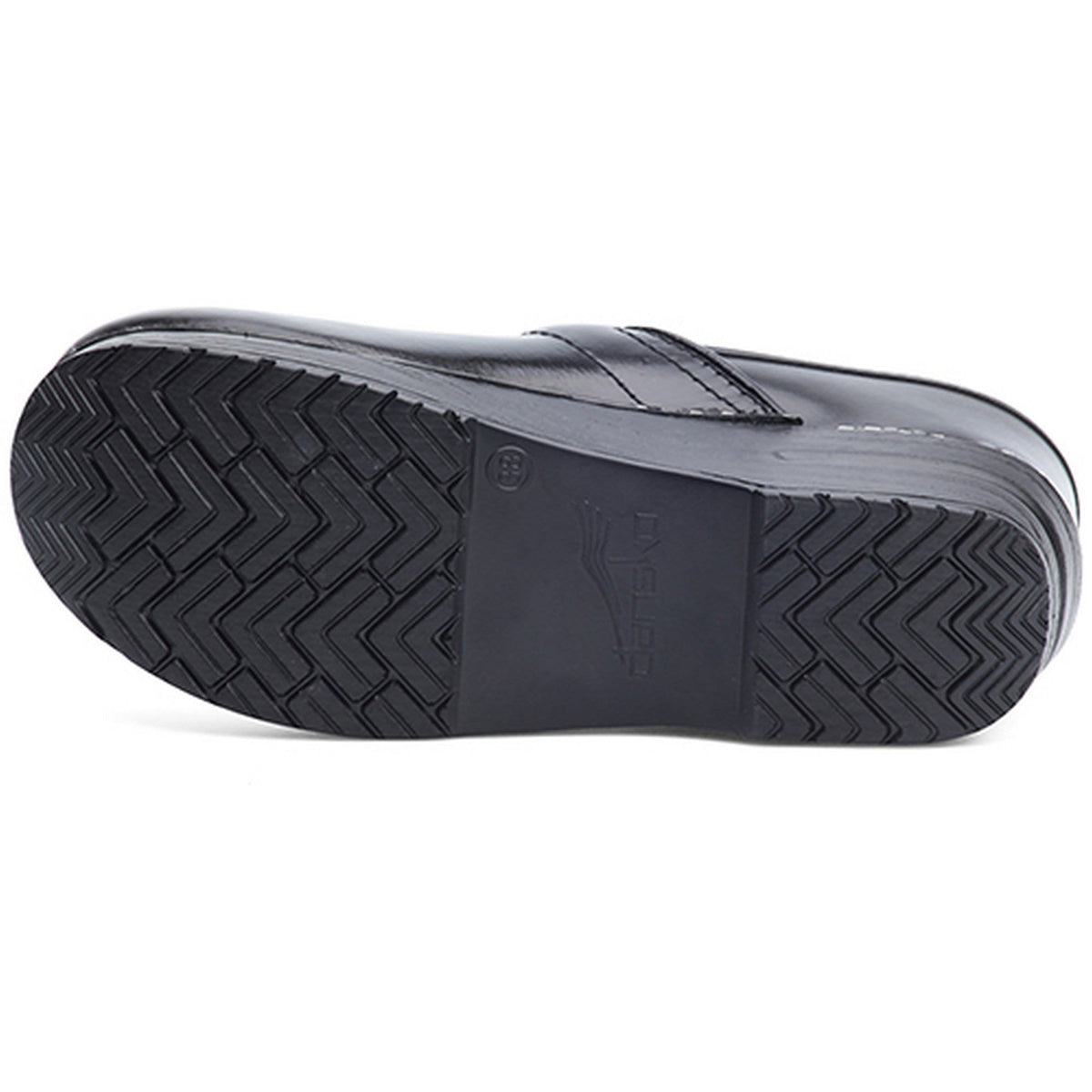 Dansko DANSKO Narrow Professional Black Cabrio Leather Clogs