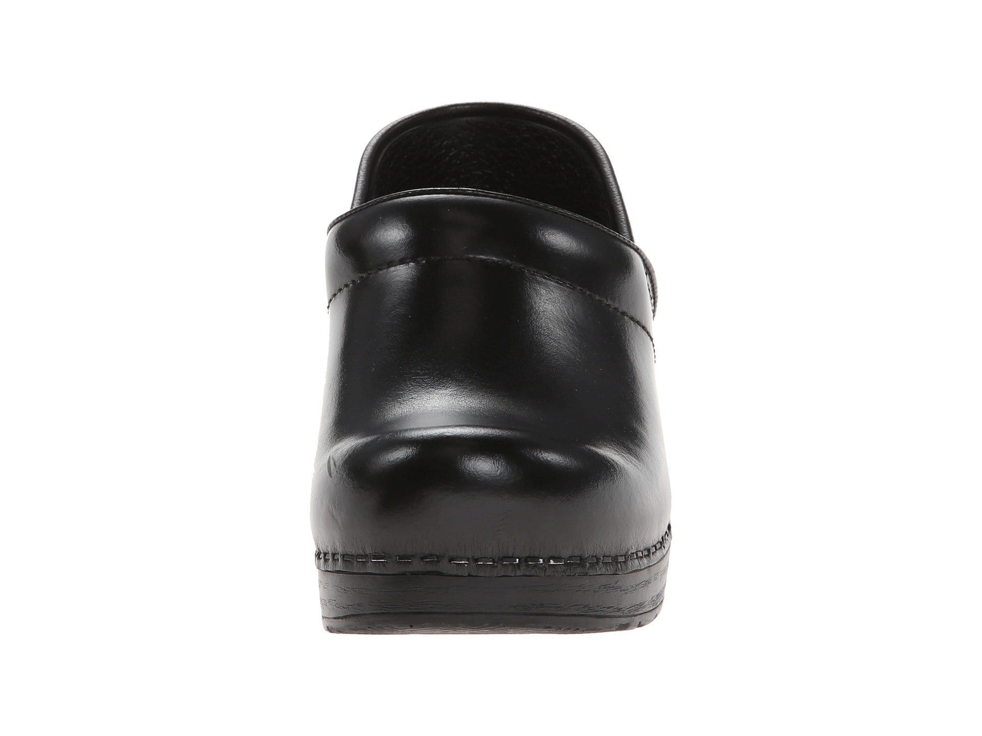 DANSKO Professional Black Cabrio Leather Clogs–