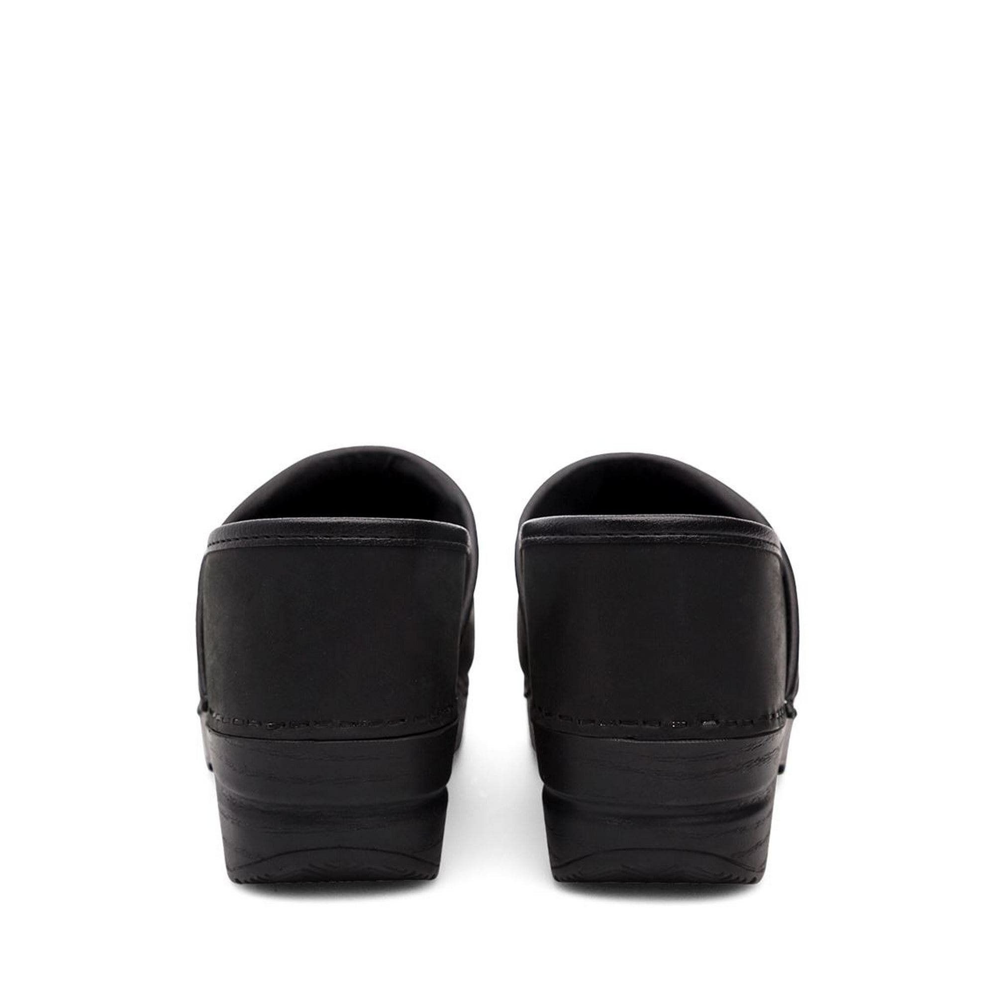 dansko black oiled clogs