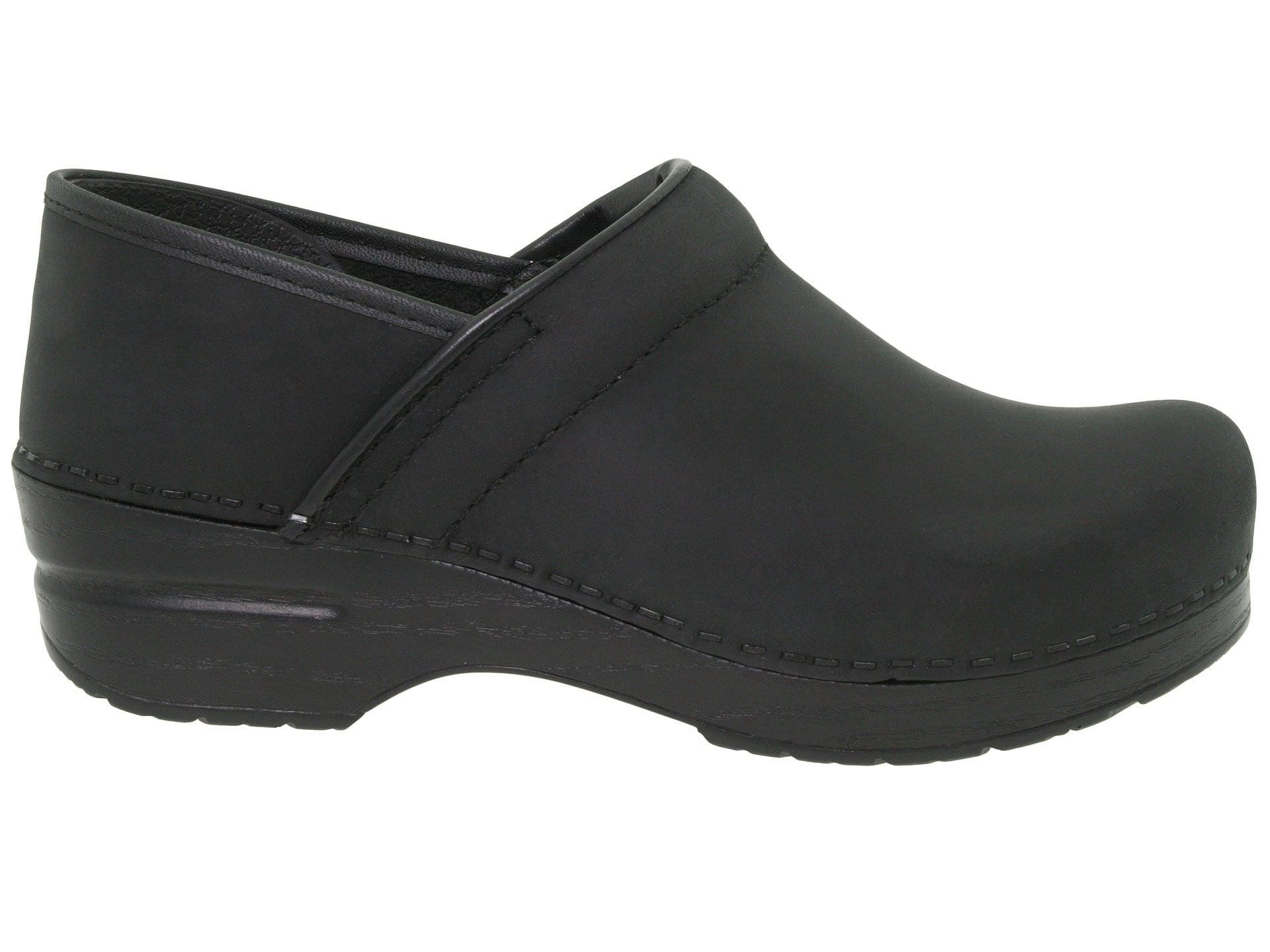 DANSKO Professional Black Oiled Leather Clogs