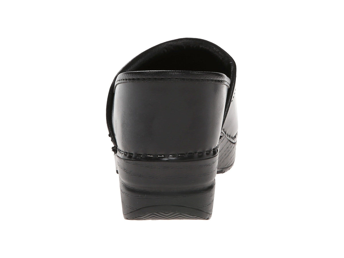 Dansko DANSKO WIDE Professional Black Cabrio Leather Clogs