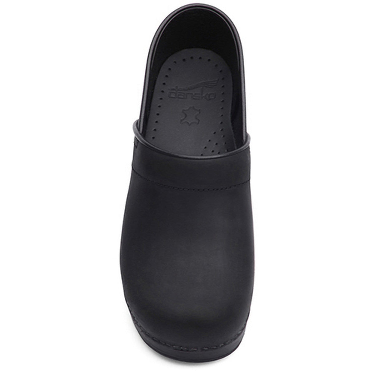 Dansko DANSKO WIDE Professional Black Oiled Leather Clogs