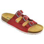 Sanosan 511450-96445-36 Lisbon in Crazy Horse Leather - Comfort Plus Red / EU-36