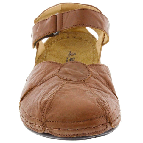 Sanosan Sanosan Sarah Clog in Crinkled Leather - Comfort Plus