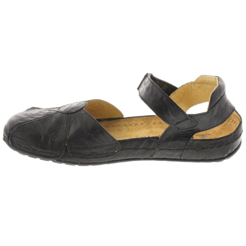 Sanosan Sanosan Sarah Clog in Crinkled Leather - Comfort Plus